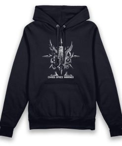 Warhomie Chaos Space Marines Navy Adults Hoodie