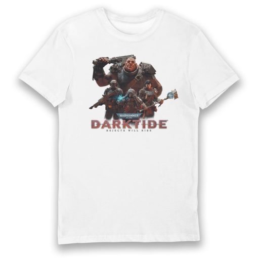 Warhomie Darktide Character Rejects Will Rise T-Shirt