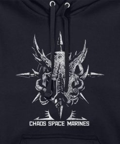 Warhomie Chaos Space Marines Navy Adults Hoodie