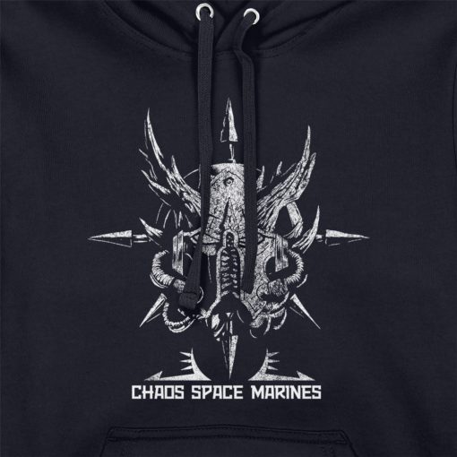 Warhomie Chaos Space Marines Navy Adults Hoodie