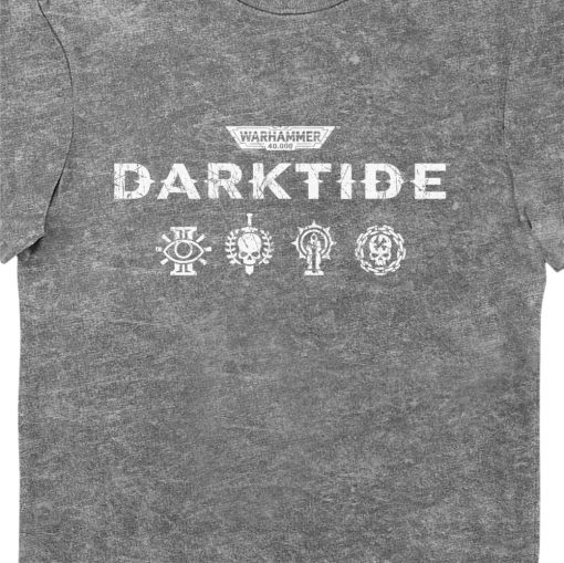 Warhomie Darktide Character Class Symbols Grey Adults T-Shirt