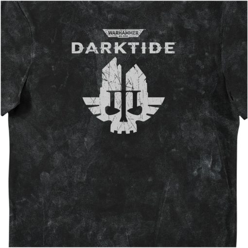 Warhomie Darktide Skull Rejects Will Rise Adults Aged Washed T-Shirt