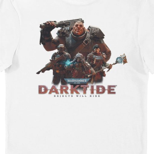 Warhomie Darktide Character Rejects Will Rise T-Shirt