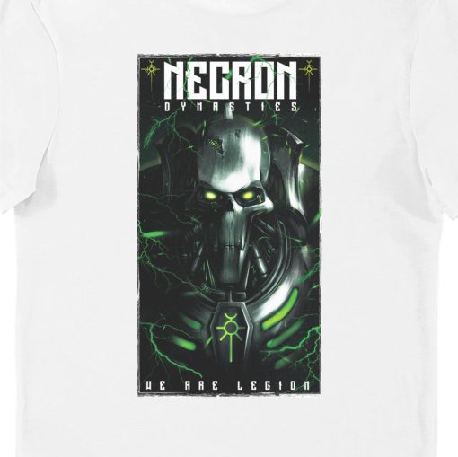 Warhomie Necron Dynasties We Are Legion Adults T-Shirt