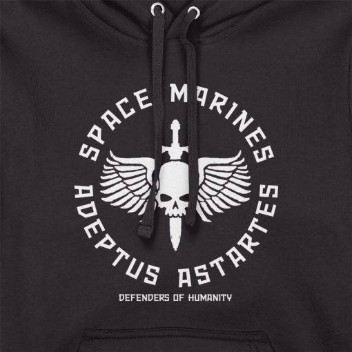 Warhomie Space Marines Adeptus Astartes Adults Hoodie