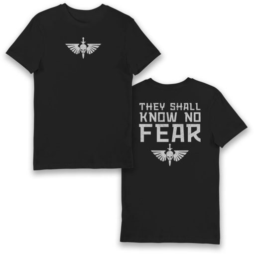 Warhomie Space Marines No Know Fear Adults T-Shirt