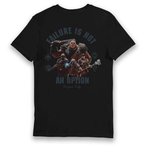 Warhomie Darktide Failure Is Not An Option Adults T-Shirt