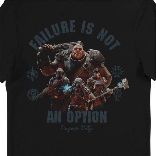 Warhomie Darktide Failure Is Not An Option Adults T-Shirt