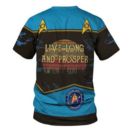 Live Long And Prosper Sunset Retro Vintage Hoodie Sweatshirt T-shirt Apparel