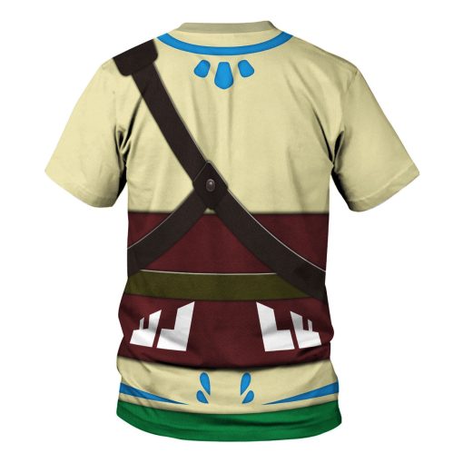 Skyloft Uniform - Skyward Sword Link Attire Unisex Hoodie Sweatshirt T-shirt Sweatpants Cosplay