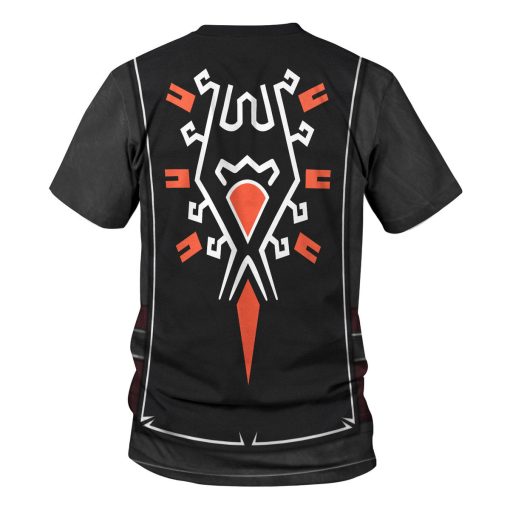 Tears Of The Kingdom Dark Link Attire Cosplay Custom Apparel