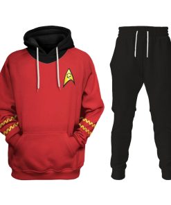 The Original Series Scott Red T-shirt Hoodie Sweatpants Apparel