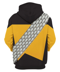 The Next Generation Worf Klingon T-shirt Hoodie Sweatpants Apparel