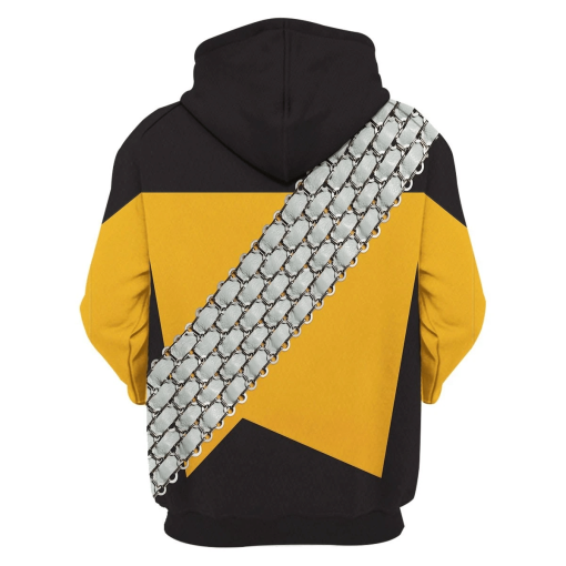 The Next Generation Worf Klingon T-shirt Hoodie Sweatpants Apparel