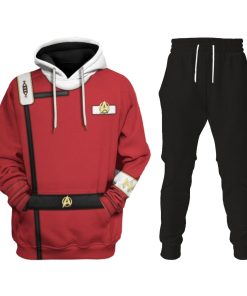 Starfleet UniformThe Wrath of Khan Officer T-shirt Hoodie Sweatpants Apparel