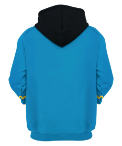 The Original Series Spock Blue T-shirt Hoodie Sweatpants Apparel