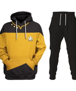 The Next Generation Yellow T-shirt Hoodie Sweatpants Apparel