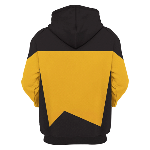 The Next Generation Yellow T-shirt Hoodie Sweatpants Apparel