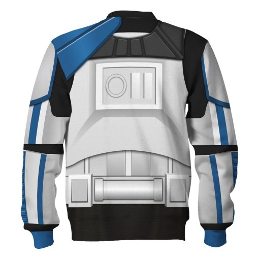 Warhomie Captain Rex Costume Hoodie Sweatshirt T-Shirt Sweatpants