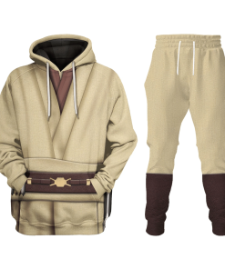 Warhomie Obi Wan Kenobi Costume Hoodie Sweatshirt T-Shirt Sweatpants