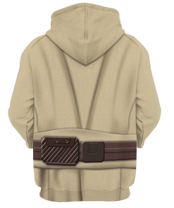 Warhomie Obi Wan Kenobi Costume Hoodie Sweatshirt T-Shirt Sweatpants