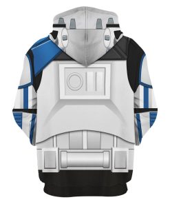 Warhomie Captain Rex Costume Hoodie Sweatshirt T-Shirt Sweatpants