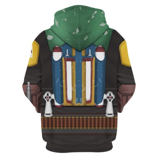 Warhomie The Book Of Boba Fett Costume Hoodie Sweatshirt T-Shirt Sweatpants