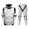 Warhomie Stormtrooper Costume Hoodie Sweatshirt T-Shirt Sweatpants