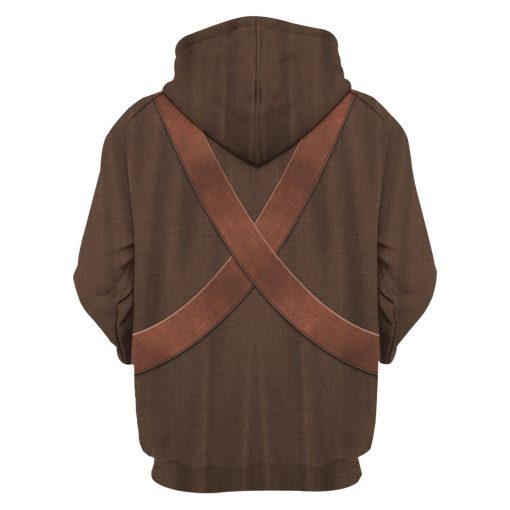 Warhomie Jawa Costume Hoodie Sweatshirt T-Shirt Sweatpants