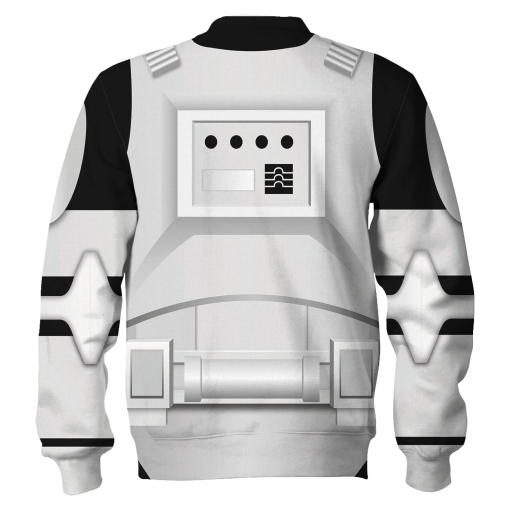 Warhomie Stormtrooper Costume Hoodie Sweatshirt T-Shirt Sweatpants