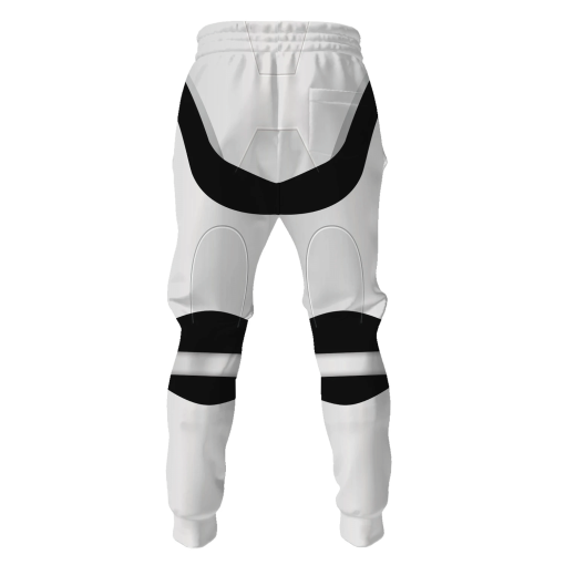 Warhomie Stormtrooper Costume Hoodie Sweatshirt T-Shirt Sweatpants