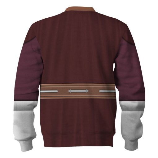 Warhomie Plo Koon Costume Hoodie Sweatshirt T-Shirt Sweatpants