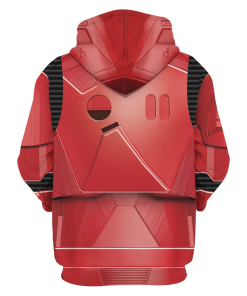 Warhomie Sith Trooper Costume Hoodie Sweatshirt T-Shirt Sweatpants