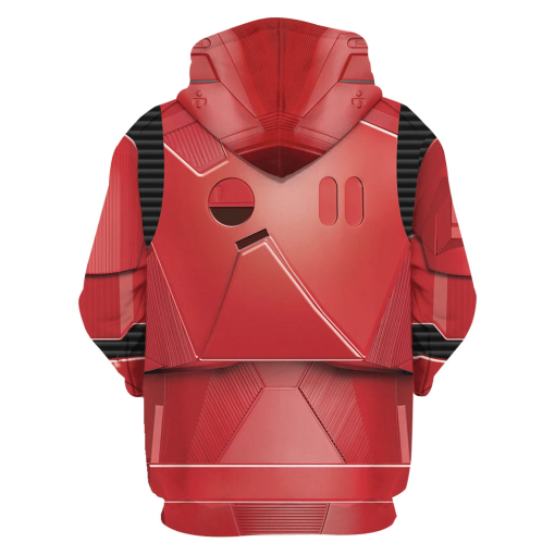 Warhomie Sith Trooper Costume Hoodie Sweatshirt T-Shirt Sweatpants