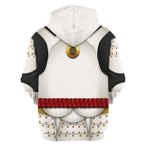 Warhomie Trooper Samurai Costume Hoodie Sweatshirt T-Shirt Sweatpants