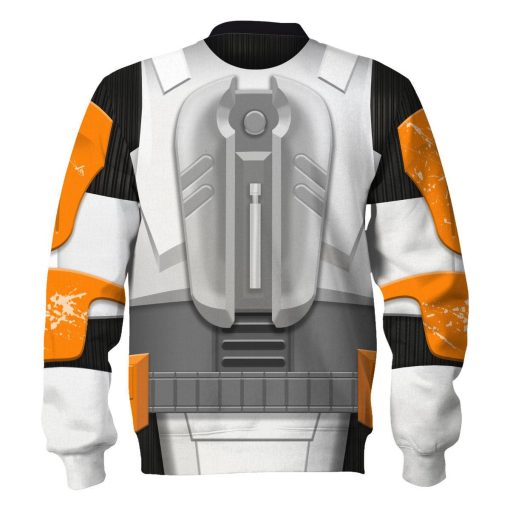 Warhomie Commander Cody Costume Hoodie Sweatshirt T-Shirt Sweatpants