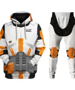 Warhomie Commander Cody Costume Hoodie Sweatshirt T-Shirt Sweatpants