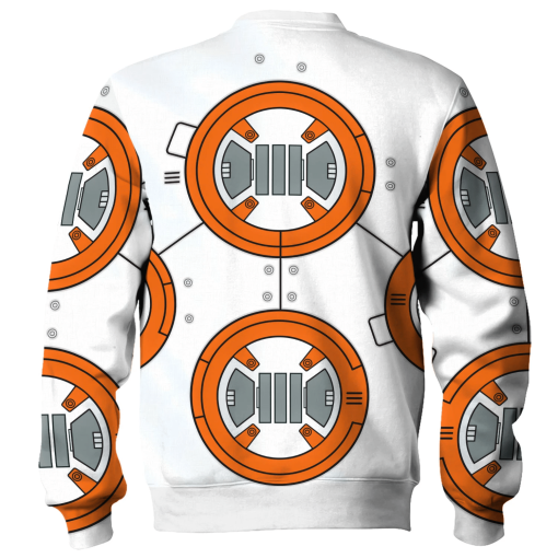 Warhomie BB 8 Robot Costume Hoodie Sweatshirt T-Shirt Sweatpants