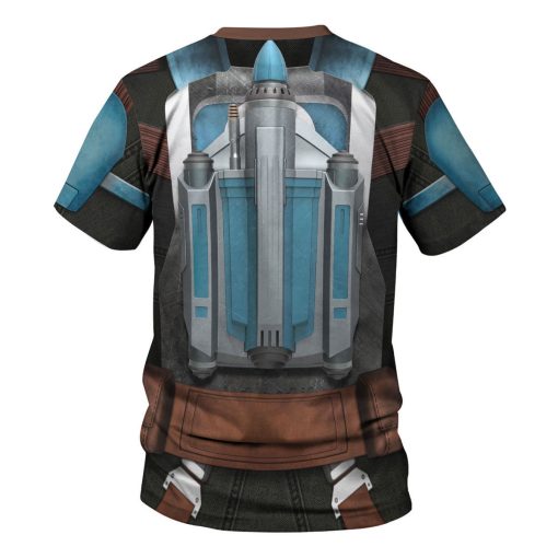 Warhomie Bo-Katan Costume Hoodie Sweatshirt T-Shirt Sweatpants