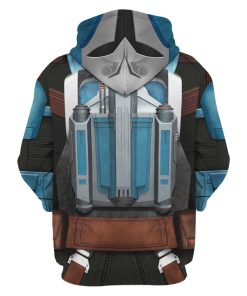 Warhomie Bo-Katan Costume Hoodie Sweatshirt T-Shirt Sweatpants