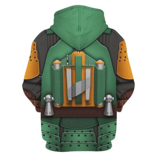 Warhomie The Book of Boba Fett Samurai Costume Hoodie Sweatshirt T-Shirt Sweatpants