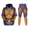 Warhomie Mandalorian SD Costume Hoodie Sweatshirt T-Shirt Sweatpants