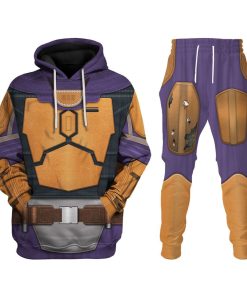 Warhomie Mandalorian SD Costume Hoodie Sweatshirt T-Shirt Sweatpants