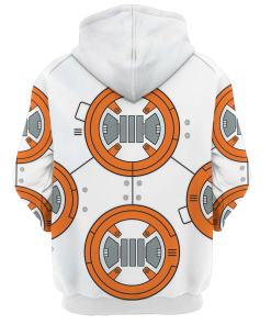 Warhomie BB 8 Robot Costume Hoodie Sweatshirt T-Shirt Sweatpants