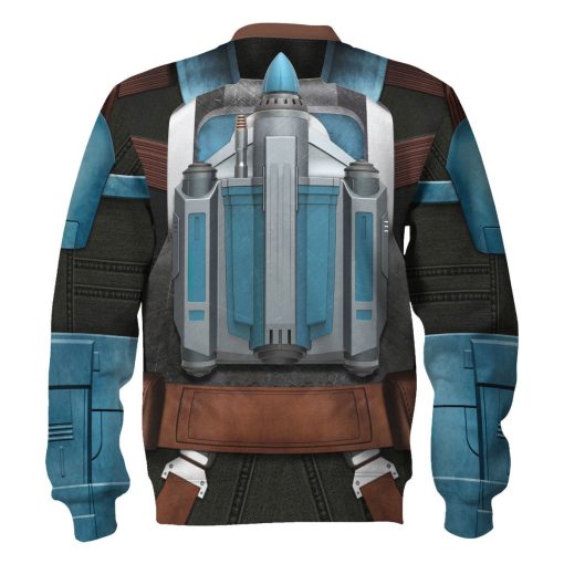 Warhomie Bo-Katan Costume Hoodie Sweatshirt T-Shirt Sweatpants