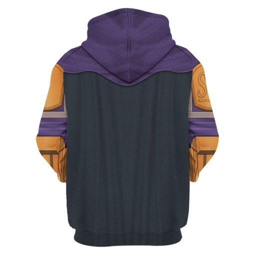 Warhomie Mandalorian SD Costume Hoodie Sweatshirt T-Shirt Sweatpants