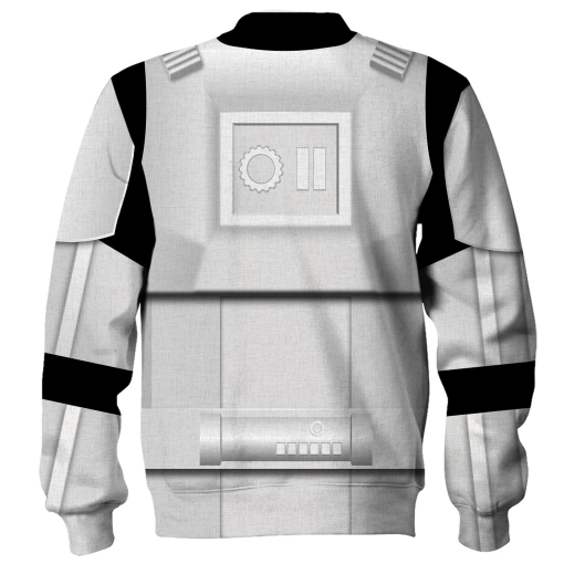 Warhomie Stormtrooper 2 Costume Hoodie Sweatshirt T-Shirt Sweatpants