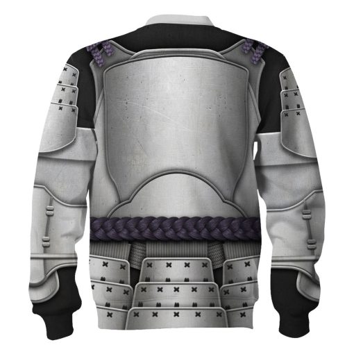 Warhomie Captain Phasma Samurai Costume Hoodie Sweatshirt T-Shirt Sweatpants