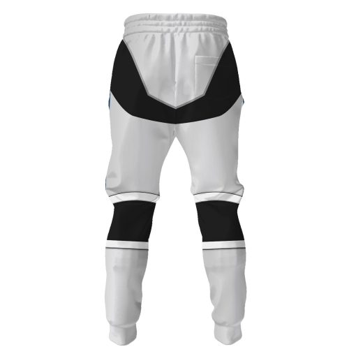 Warhomie 501st Clone Trooper Costume Hoodie Sweatshirt T-Shirt Sweatpants