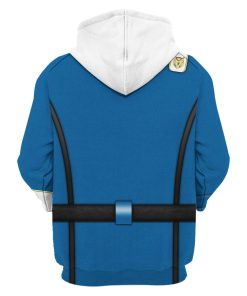 Wrath Of Khan Kirk Spock Starfleet Blue T-shirt Hoodie Sweatpants Apparel